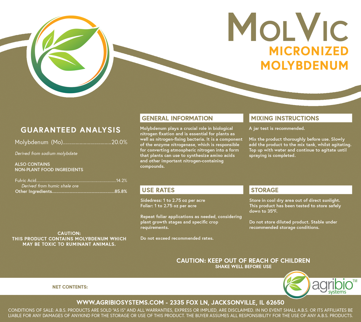 MolVic – AgriBio Systems