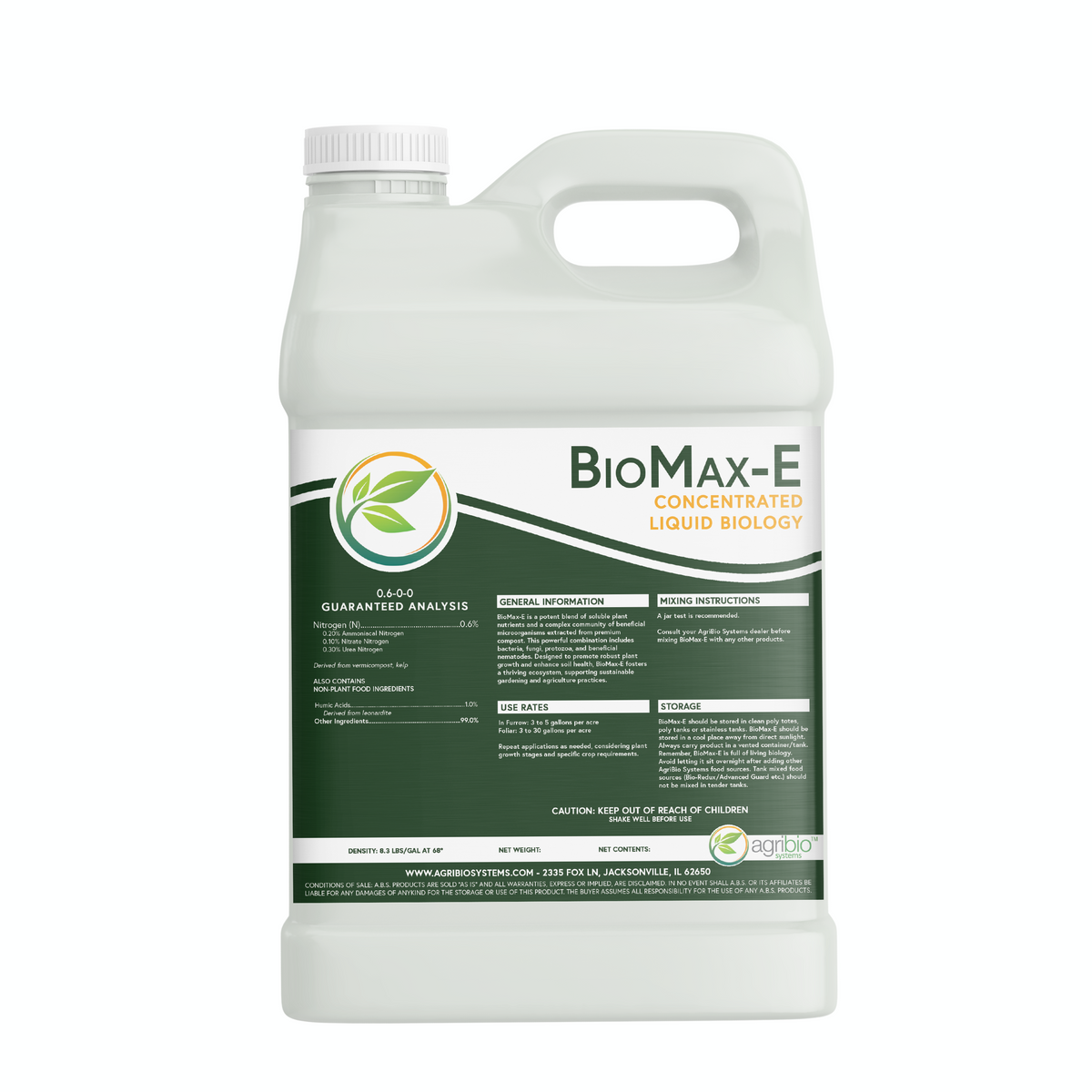 BioMax E - Concentrated Liquid Biology – AgriBio Systems