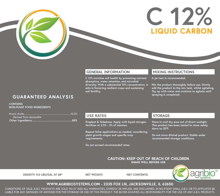 C 12%- Liquid Carbon