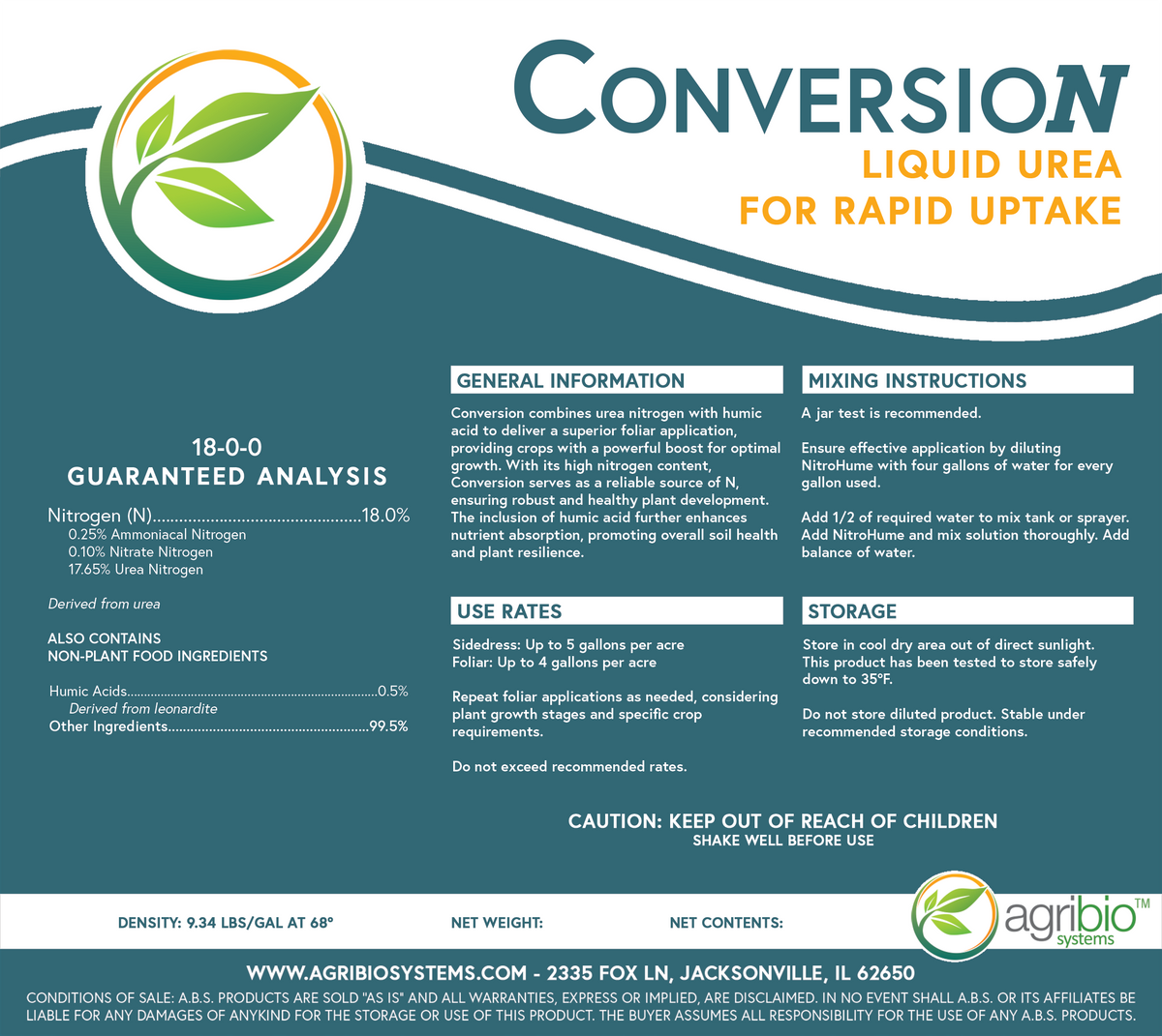 ConversioN – AgriBio Systems