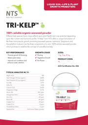 Tri-Kelp™ - Nutri-Tech Solutions®