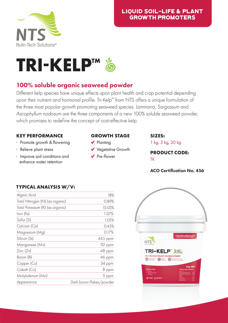 Tri-Kelp™ - Nutri-Tech Solutions® – AgriBio Systems