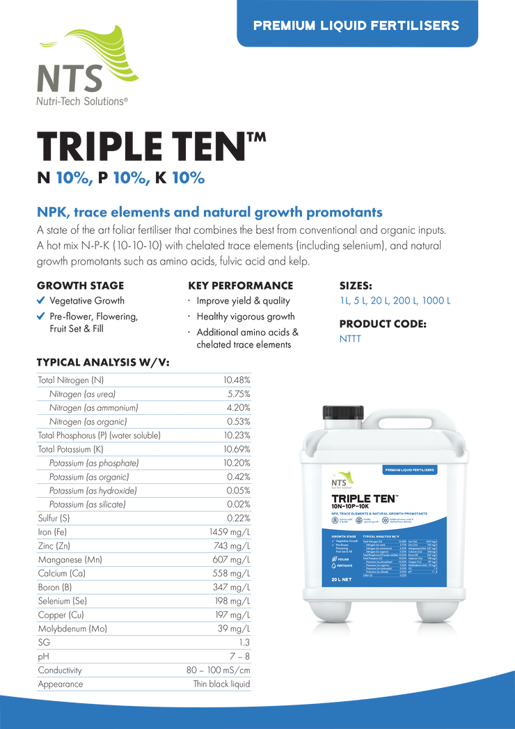 Triple Ten™ - Nutri-Tech Solutions®