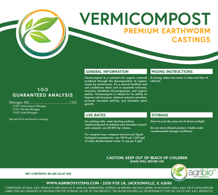 AgriBio Systems Vermicompost